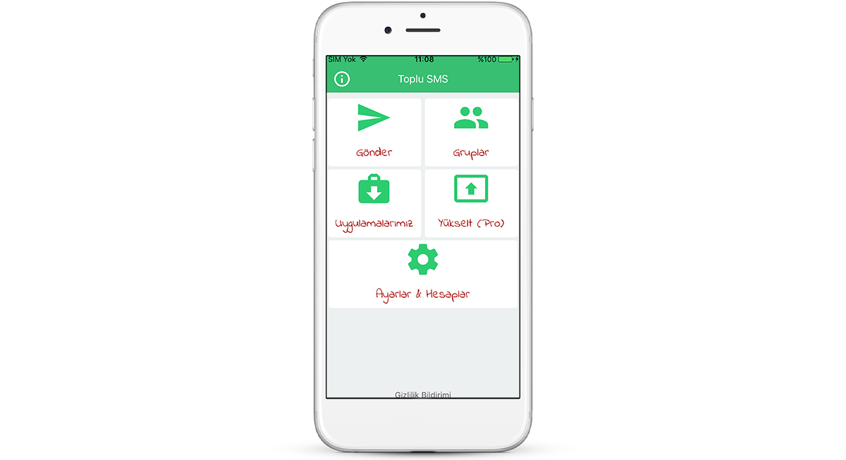 Toplu SMS Pro (IOS) 